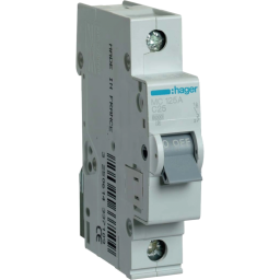 Автоматический выключатель Hager In=25А «C» 6kA MC125A
