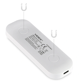 Светильник LED аккумуляторный с датчиком движения VIDEX VL-NL014W-S - фото №4 Светильник LED аккумуляторный с датчиком движения VIDEX VL-NL014W-S фото