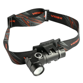 VIDEX VLF-A244RH 600Lm 5000K - Портативный светодиодный фонарик в Украине
