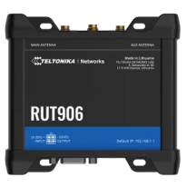 Промышленный 4G Wi-Fi маршрутизатор Teltonika RUT906 (LTE Cat 4, RS232/485, 2xSIM)