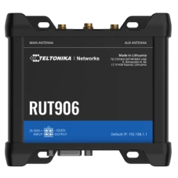 Промышленный 4G Wi-Fi маршрутизатор Teltonika RUT906 (LTE Cat 4, RS232/485, 2xSIM)