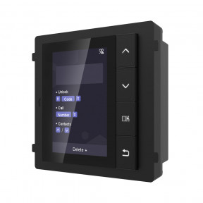 Модуль з монітором відеодомофона Hikvision DS-KD-DIS купити