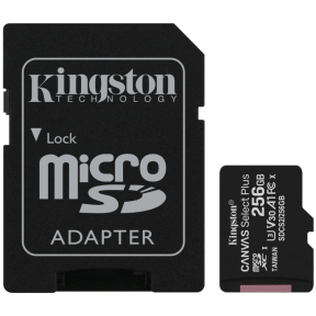 Kingston 256GB micSDXC Canvas Select Plus 100R A1 C10 Card - Карта памяти на 256 Гб купить