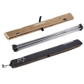 Cтіл розкладний Naturehike NH20JJ020,1680D Oxford / алюміній, Розмір L, бежевий в Україні