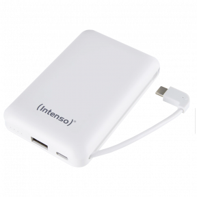Повербанк Intenso XC10000 1xUSB-C, 1xUSB-A 10000mAh white (7314532) - фото №2 Повербанк Intenso XC10000 1xUSB-C, 1xUSB-A 10000mAh white (7314532) зображення