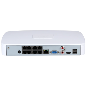 Dahua DHI-NVR2108-8P-4KS3 – Відеореєстратор (8ch, 8xPoE, 12MP, 1xSATA) зображення