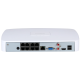 Dahua DHI-NVR2108-8P-4KS3 – Відеореєстратор (8ch, 8xPoE, 12MP, 1xSATA)