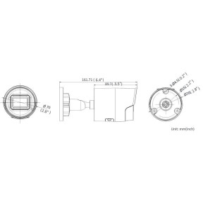 Hikvision DS-2CD2083G2-IU (2.8 мм) (BLACK) - 8 Мп уличная IP камера видеонаблюдения фото