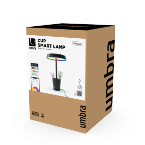 Розумна настільна лампа Nanoleaf Umbra Cup, RGBW, 2700-6500 K, 320 лм, Apple Homekit, Matter фото