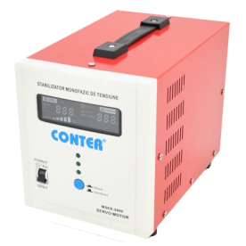 Conter MSER 5000 VA-V2 – Стабилизатор напряжения (3.75 кВт, сервопривод, 130-260В, 2xSchuko)