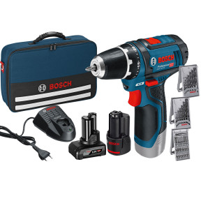 Bosch GSR 12V-15 Set (0615990G6L) - Аккумуляторная дрель-шуруповерт купить