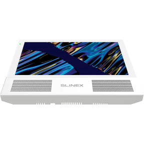Slinex Sonik 7 Cloud White - Відеодомофон з двома динаміками, змінними панелями та переадресацією виклику Ціна