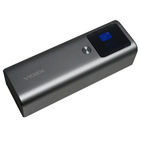 VIDEX VPB-316 – Повербанк (30000мАг, 140W PD, 2xUSB-C, USB-A, TFT) фото