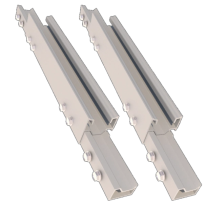 Удлинитель средний до 1145 мм 300 мм (2шт) Al тип 2