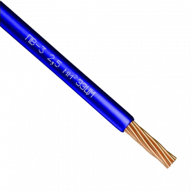 ПВ-3 2,5 Провід синій силовий мідь внутрішній ЗЗКМ