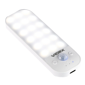 Светильник LED аккумуляторный с датчиком движения VIDEX VL-NL014W-S - фото №6 Светильник LED аккумуляторный с датчиком движения VIDEX VL-NL014W-S купить