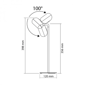 VIDEX VLE-TF18W 3W 3000-5500K 220V - LED лампа настольная с аккумулятором - фото №7 VIDEX VLE-TF18W 3W 3000-5500K 220V - LED лампа настольная с аккумулятором купить