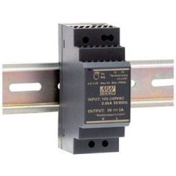 MeanWell HDR-30-12 - Блок питания 2А для монтажа на DIN рейку