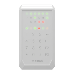 Клавиатура Тирас Tiras K-PAD16+(white)