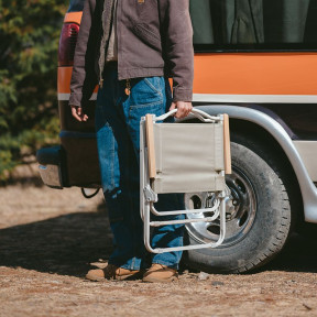 Розкладний стілець Naturehike CNK2300JU012, бежевий в Україні