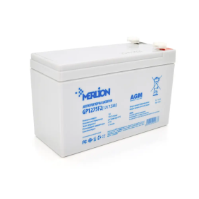 Аккумуляторная батарея MERLION AGM GP1275F2 12V 7.5Ah (для ИБП, систем безопасности и видеонаблюдения) купить