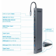 Док-станция Cablexpert A-CM-COMBO9-01 USB-C 9-в-1