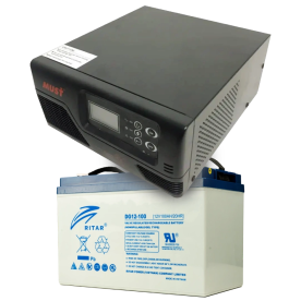 Комплект ДБЖ + АКБ MUST EP20-R1000W + 12V 100Ah DG12-100
