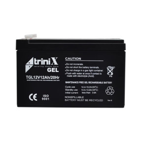 TRINIX GEL 12V 12Ah - Аккумуляторная батарея фото