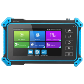 NOYAFA NF-IPC715 – Тестер камер видеонаблюдения (5" IPS, 4K H.265, 8MP TVI/CVI/AHD, PoE/12V, TDR)