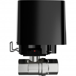 Ajax WaterStop 1" black - Кран кульовий з електроприводом