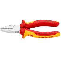 Пассатижи (плоскогубцы) KNIPEX 01 06 160 (длина 160 мм, резка рояльной струны до 1,5 мм)