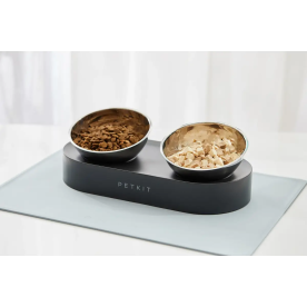 PETKIT Fresh Nano-Metal Pet Cat Two Bowl Stand (P5201) - Регулируемая двойная металлическая миска