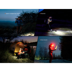 Ліхтар налобний Fenix HL18R-T V2.0 білий зображення