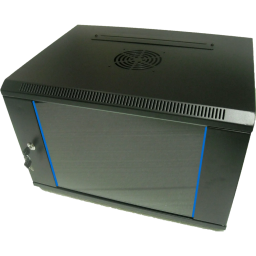 Hypernet WMNC66-15U-FLAT-AC-BLACK - Шкаф коммутационный настенный 15U 600x600 разборный черный