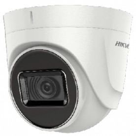 5МП купольна TurboHD відеокамера Hikvision DS-2CE56H0T-ITPF (2.4 мм)