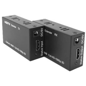 Одноканальный активный удлинитель HDMI по UTP кабелю с управлением до 60м купить