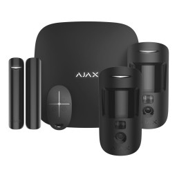 Комплект Ajax StarterKit Cam Чорний + Датчик Ajax MotionCam Чорний