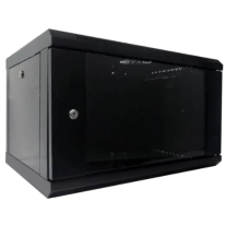 Шкаф коммутационный настенный 6U 600x450 разборный Hypernet WMNC-6U-FLAT-AC-BLACK