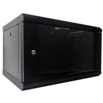 Шафа коммутаційна настінна 6U 600x450 розбірна Hypernet WMNC-6U-FLAT-AC-BLACK