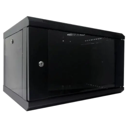 Шкаф коммутационный настенный 6U 600x450 разборный Hypernet WMNC-6U-FLAT-AC-BLACK
