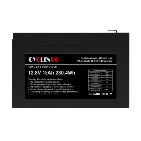 Аккумуляторная батарея литий-железо-фосфатная 12.8В 18Аг Cyclen 12.8V 18AH LiFePo4 - фото №3 Аккумуляторная батарея литий-железо-фосфатная 12.8В 18Аг Cyclen 12.8V 18AH LiFePo4 в Украине