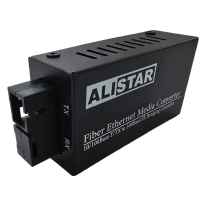 Alistar Mini – Медиаконвертер (100Mbps, WDM, SC, 20км, TX1550/RX1310)