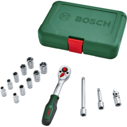 Bosch (1600A02BY0) 1/4" - Набір торцевих головок, 14 шт