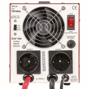 ИБП с правильной синусоидой Westech EAP DUAL-800VA/500W 12V (линейно-интерактивный, стабилизатор напряжения) в Украине