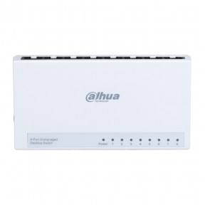 8-портовий комутатор Dahua Technology DH-PFS3008-8ET-L