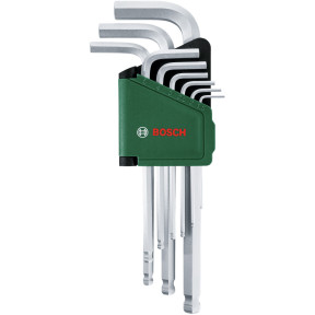 Bosch (1600A02BX9) - Набор шестигранных ключей, 9шт 1.5-10 мм в Украине
