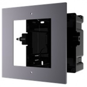 Врізна монтажна рамка на 1 модуль Hikvision DS-KD-ACF1/PLASTIC
