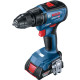 Bosch Professional GSR 18V-50 (06019H5000) - Акумуляторний дриль-шурупокрут з 2 літій-іонними акумуляторами 2 A·год, зарядним пристроєм