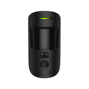 Датчик руху з фотокамерою для верифікації тривог Ajax MotionCam Чорний купити