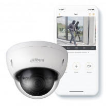 4МП антивандальная Wi-Fi IP видеокамера Dahua Technology DH-IPC-HDBW1435EP-W (2.8 мм)